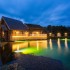Badegärten Eibenstock eröffnen Ferienhäuser in der Saunalandschaft